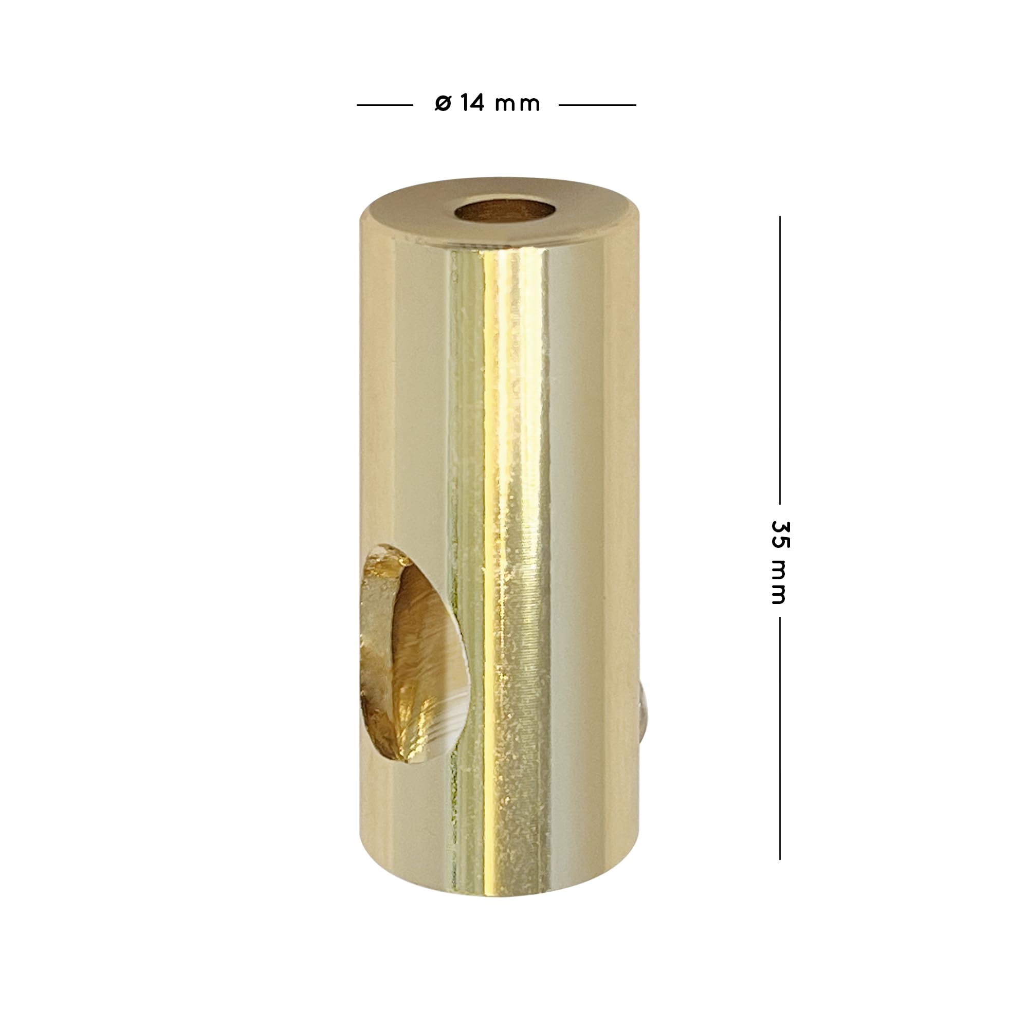 smartect Aluminium Wall and Ceiling Pins for Fixing Textile Cables [4 Pieces - Image 2