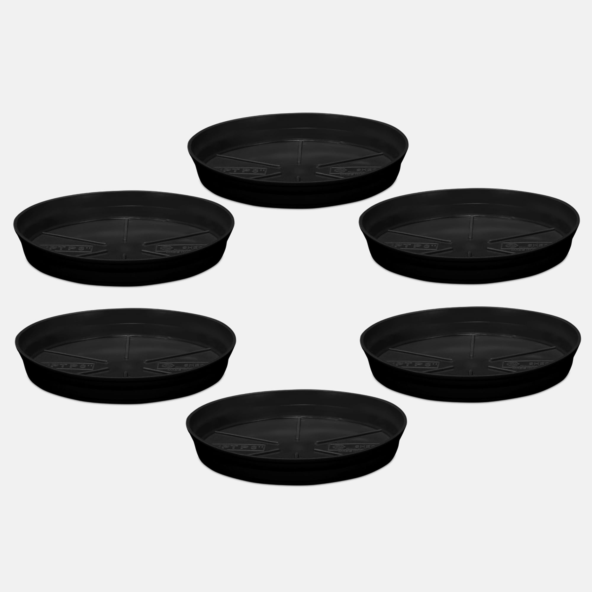 Yuccabe Italia Shera Planter Under Plates - 6 Pack -14