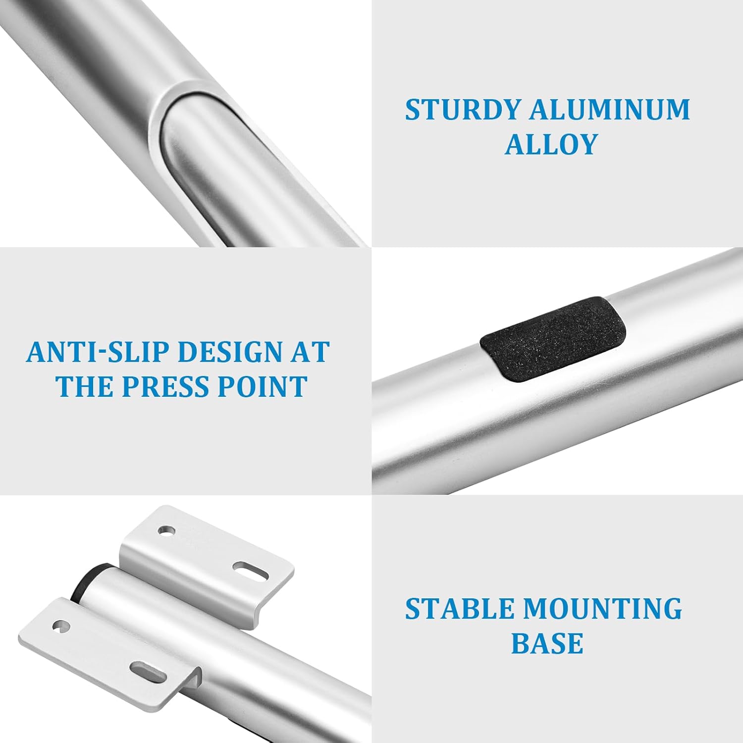 Aluminium Alloy Telescopic Foldable Support Bracket, Automatic Locking Folding Hidden Slant Support Desktop Extension for RV Boat Pontoon Camper Work Leaves