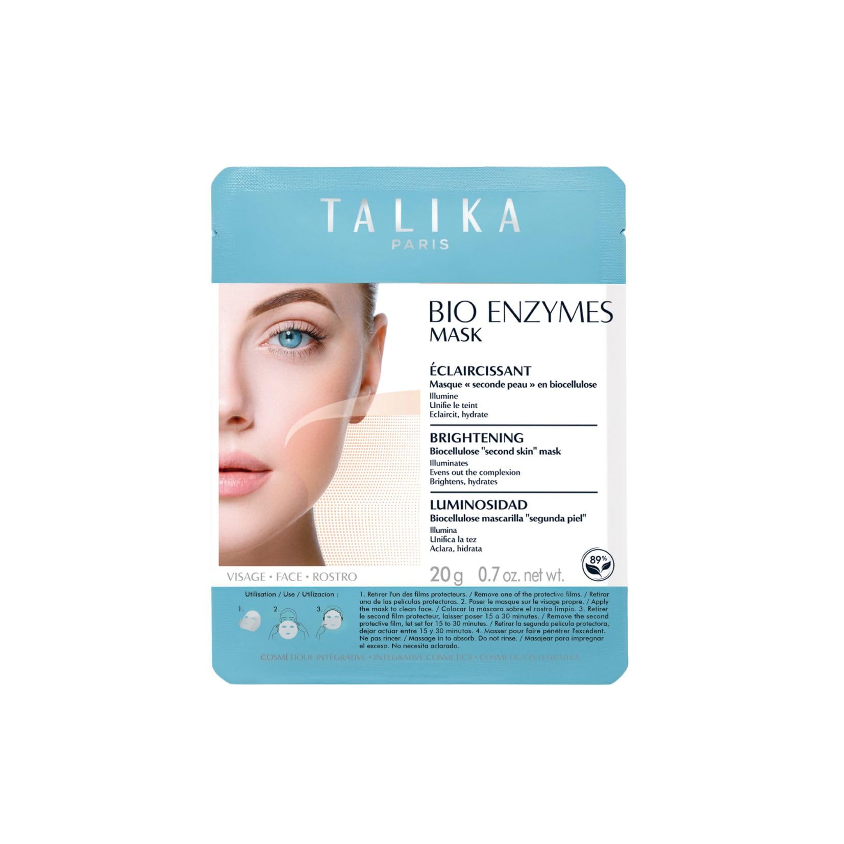 Mascarilla Iluminadora Bio Enzymes 20 ml