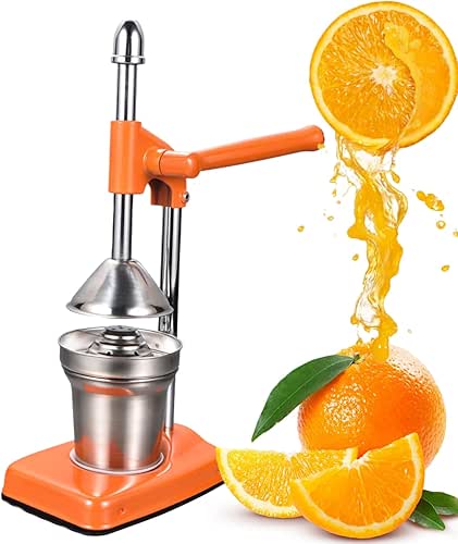 Manual Orange Juicer, Hand Press Citrus Juicer Lemon Squeezer with