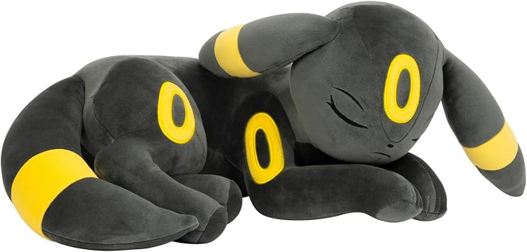 Pokemon Umbreon Sleeping Plush - 18-Inch Premium Plush in Sleeping Pose