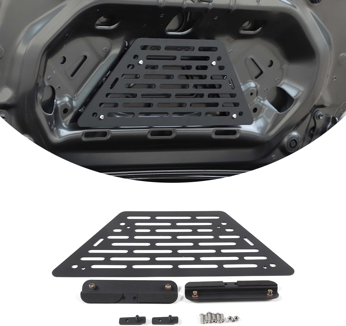 Trunk Lid Luggage Rack, Trunk Lid Hanging Rack, Trunk Lid Tool Hanging Pocket,Trunk Lid Organize Rack Organize Pocket Fit for Mazda MX-5 ND 2016 2017 2018 2019 2020 2021-2025+ (Keystone Style)