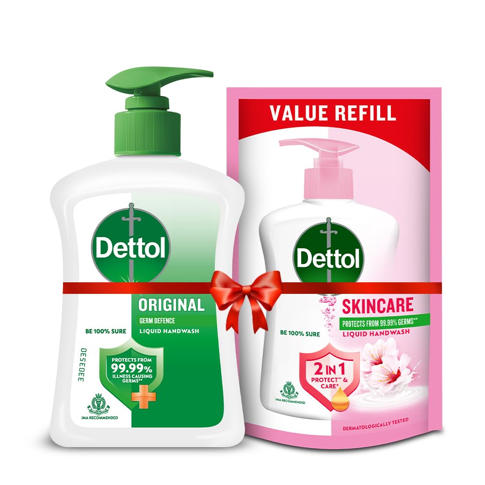 Amazon.com : Dettol Liquid Handwash (Original) - 200 ml with Free Dettol  Liquid Handwash Refill- 175 ml : Beauty & Personal Care