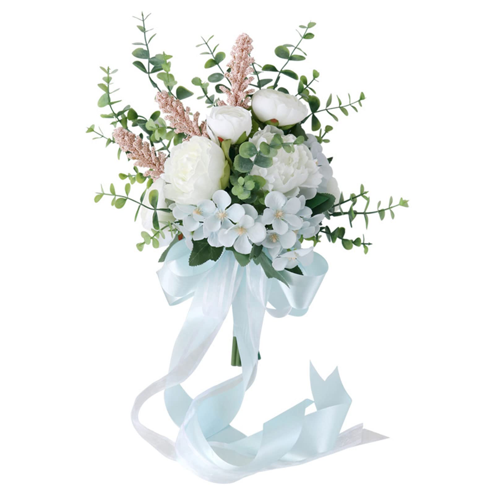OSNIYAW Roses Wedding Bouquets Artificial Flower Bride Holding Decoration Outdoor Photo Props Roses Artificial Flower for Decoration Wedding Cemetery