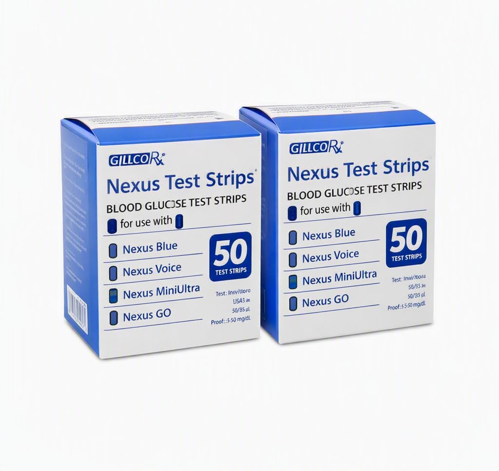 Glucorx Nexus Test Strips, 100 Test Strips