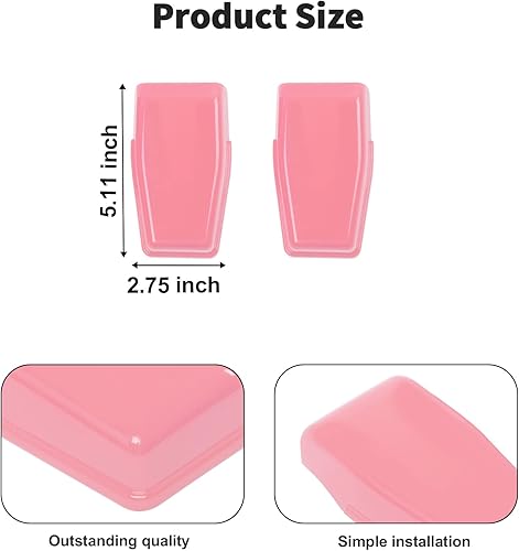 Vista 12 de Voodonala Cubierta de bisagra para puerta trasera derecha e izquierda para Jeep JL 2018-2025 Jeep Wrangler JL JLU Accesorios exteriores, negro