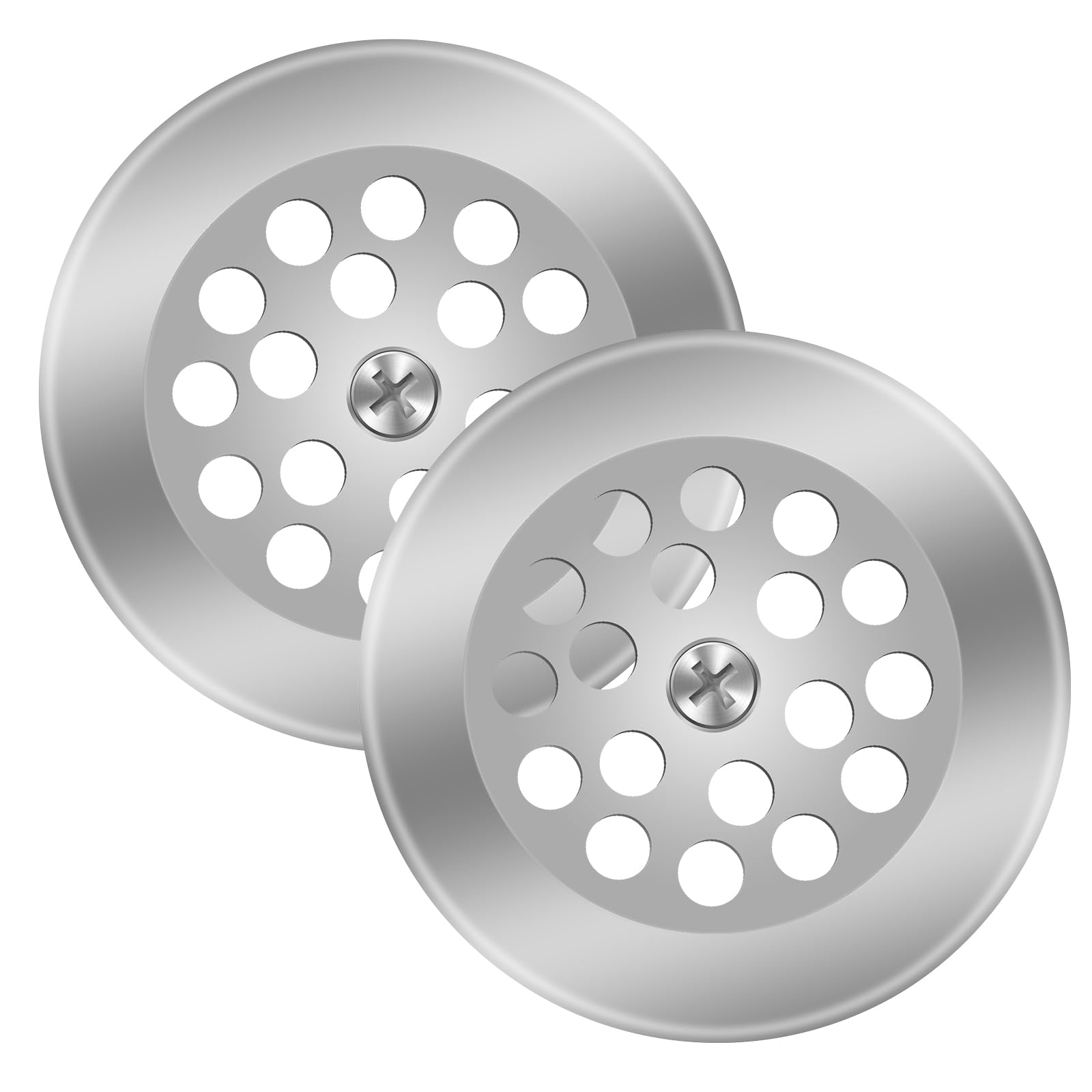 PP826-64 Bathtub Dome Grid Strainer with Screw (1)