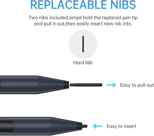 Miniatura 3 de Lápiz óptico para Microsoft Surface Pro 987, compatible con Surface Book 3Laptop 4Studio 2, Surface Go 321, Surface 3, Palm Reytion, sensibilidad a