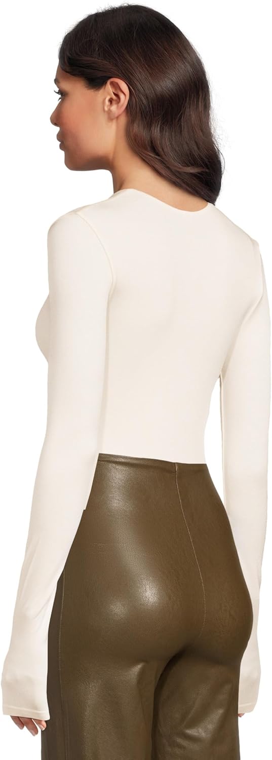 commando womens Prima Ballet Long Sleeve Bodysuit W/Thumbholes - Image 3