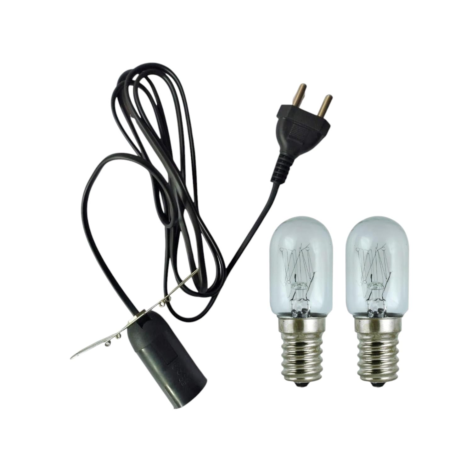 Inteq Salt Lamp Replacement Kit, E14 Socket Wire Set with 2 Pigmy Bulbs, 10 Watts-image-40