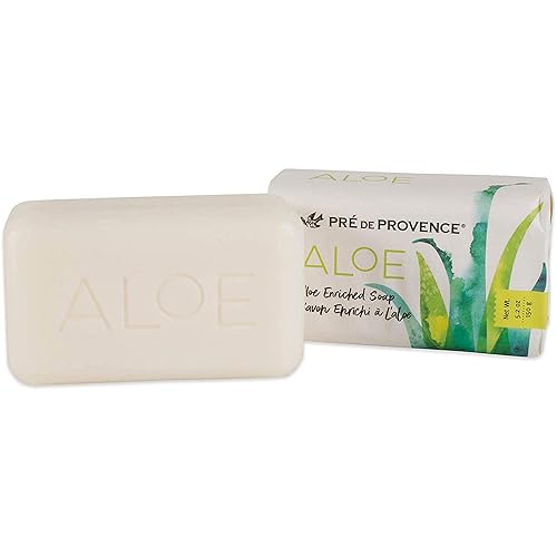 Miniatura 2 de Organic Aloe Collection Jabón en barra enriquecido hidratante (5.2 oz), aroma de pepino fresco