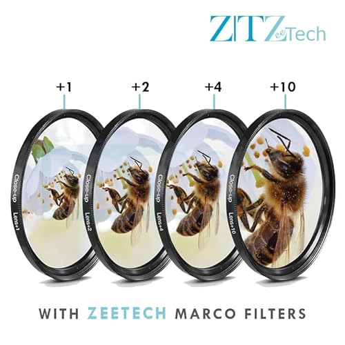 Zeetech 49MMZTMDXXL 49Mm Accessory Bundle For Canon Eos: R100, R50, R10, M5, M6 Mark Ii, M6 + Lp-E17 Battery + 64Gb Memory Card + Telephto Lens + Filter Kit + Backpack + Tripod + Battery Charger + More thumb #3