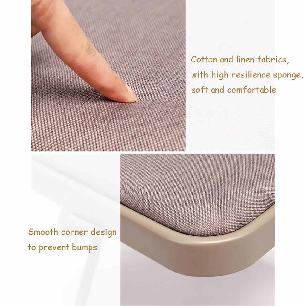 Chaise De Yoga Pilates, Chaise Auxiliaire De Yoga avec Support Lombaire, pour L'entraînement De L'équilibre, Chaise De Yoga Portable Pliable, Chaise De Yoga Iyengar,Khaki