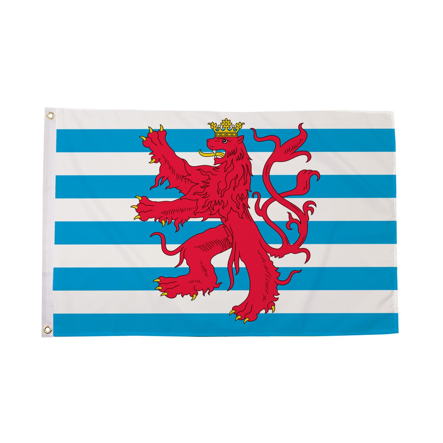 Flagtex Luxembourg Civil Ensign Flag 5ft x 3ft (150cm x 90cm)-image-3