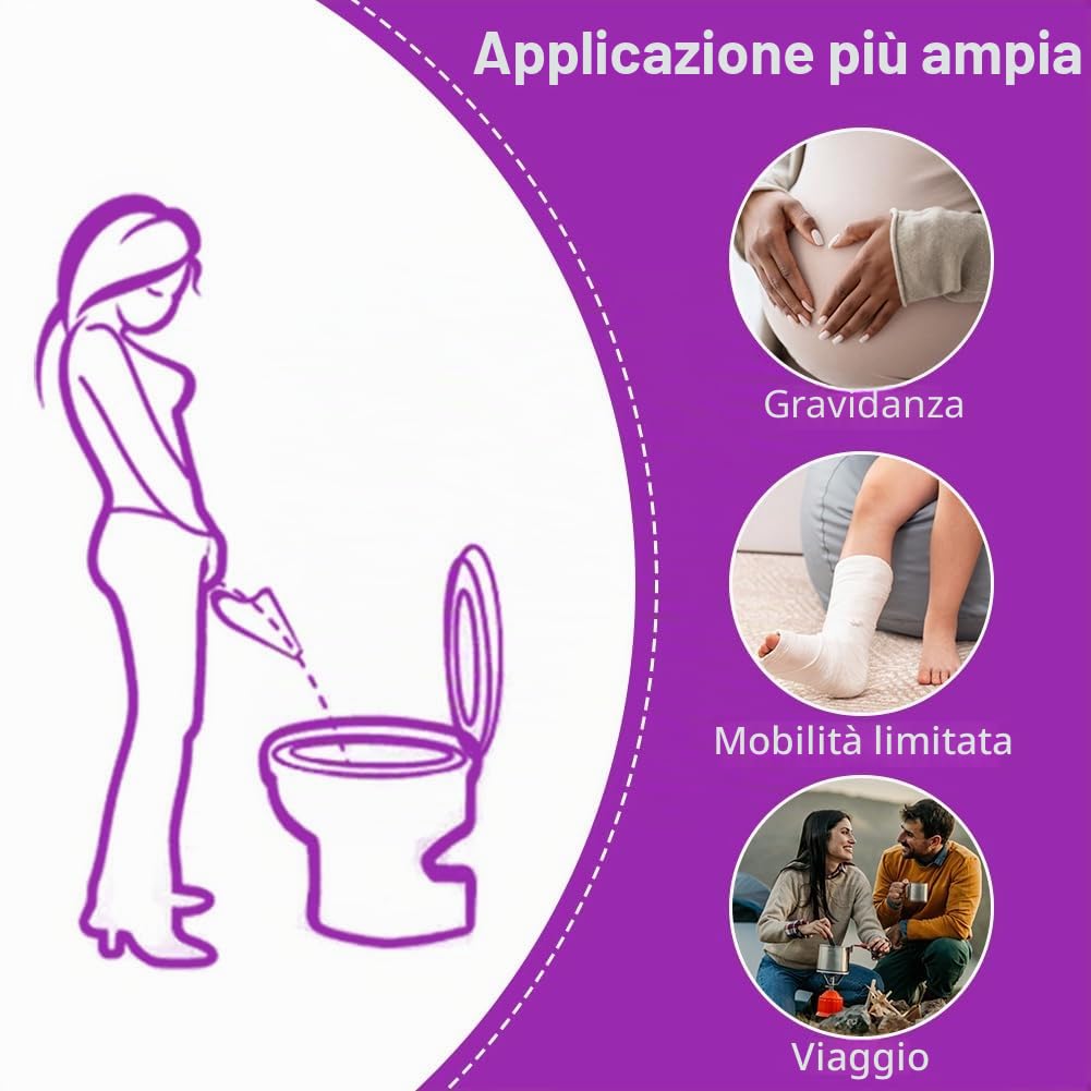 OFFCUP Coni per Pipi Donna USA e Getta da Viaggio di Carta, Imbuto per Pipi Donna in Piedi Orinatoio Portatile Donna per Gravidanza Campeggio Escursioni Viaggi e attività All'Aperto