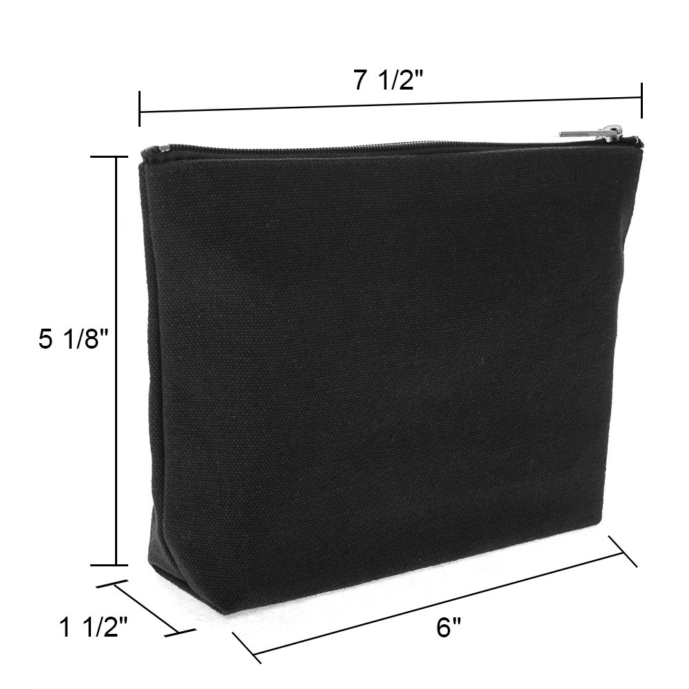 Aspire 30 Bolso Mujer Negro Pintar Personalizado Neceser Mujer Organizador de Maquillaje Estuche Escolar Monederos Guess con Cremallera Lona 19 x 13 x 4 cm