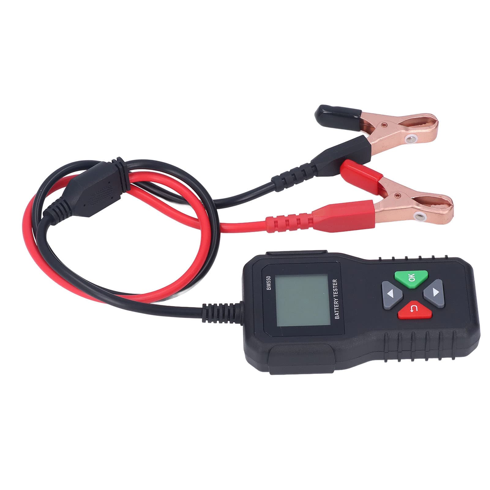 Jeanoko Tester Batteria 6V 12V 24V 3 in 1 Batterie per Autoveicoli Professionali Test di Vita Analizzatore Batteria BM550 per Automobili Moto Tosaerba Uso