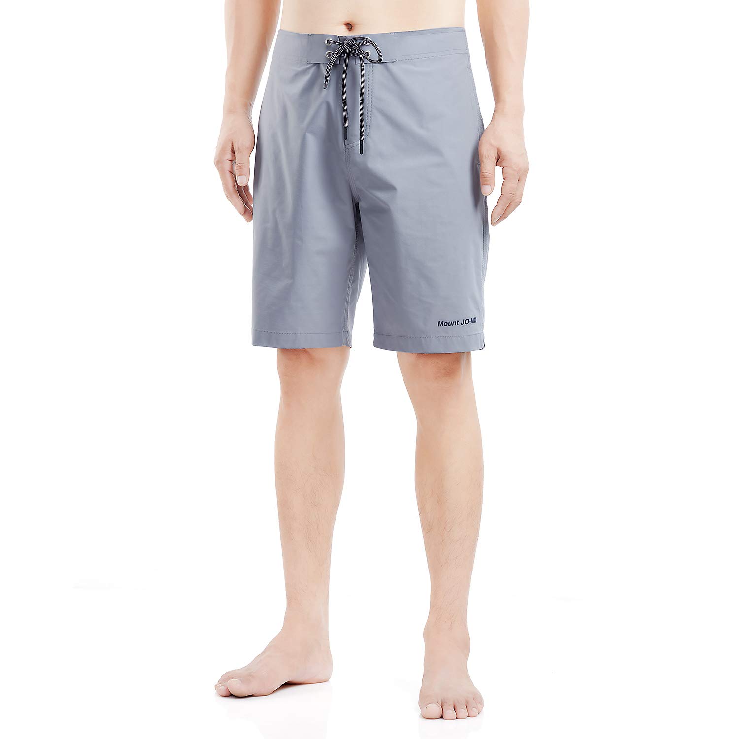 mount jo-mo Men's Water Resistant Stretch Swim Boardshort(2025GR,M) Grey-picture-12