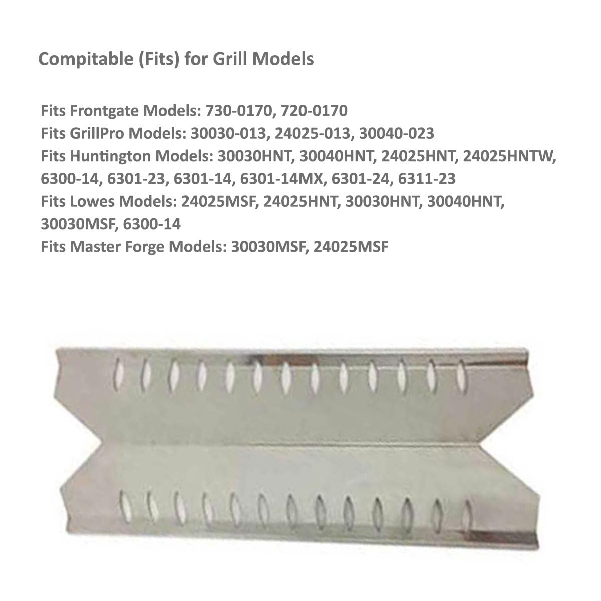 Heat Shield Zemibi Stainless Steel Replacement For Master Forge