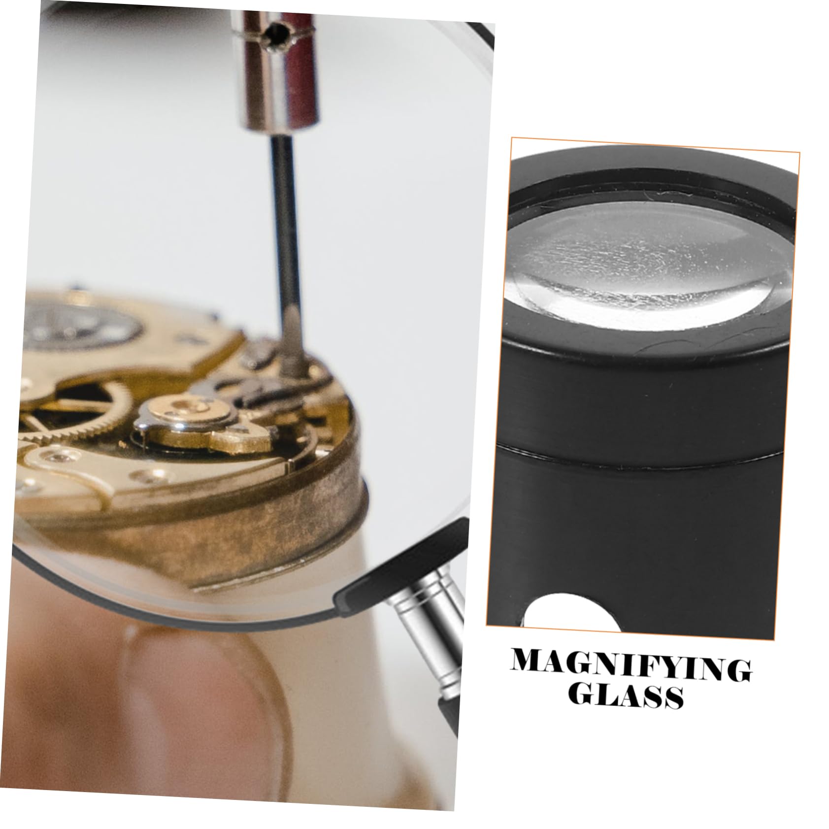 CONGARTENO Eyes Loupe Magnifier 10x Magnification Headband Magnifier for Close Work Ideal for Glass Repair and Jewelry Tools