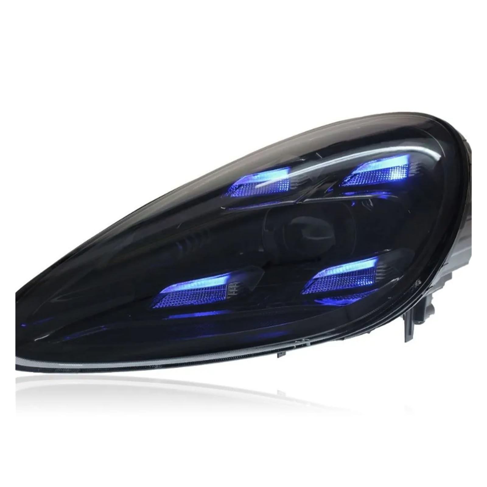 Gruppo fari Matrix DRL da 2 pezzi compatibile con accessori modificati Porsche Cayenne 958 2011 2012 2013 2014(With AFS)