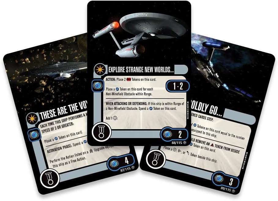 WizKids Star Trek Attack Wing: Federation Faction Pack - These are the Voyages