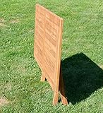 ASS ECHT Teak Holz Klapptisch Holztisch Gartentisch Tisch in verschiedenen Größen - 4
