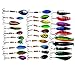 APG Lot 30pcs Colorful Metal Fishing Lures Minnow Poper Baits Tackle Crankbait Assorted Fish Hooks