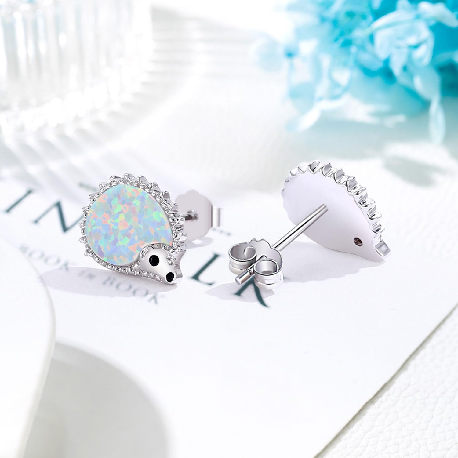 REDSUN Koala Ohrstecker Tiere Mädchen 925 Sterling Silber Koala Ohrringe Gold Tiere Koala Schmuck Koala für Damen Frauen Kinder