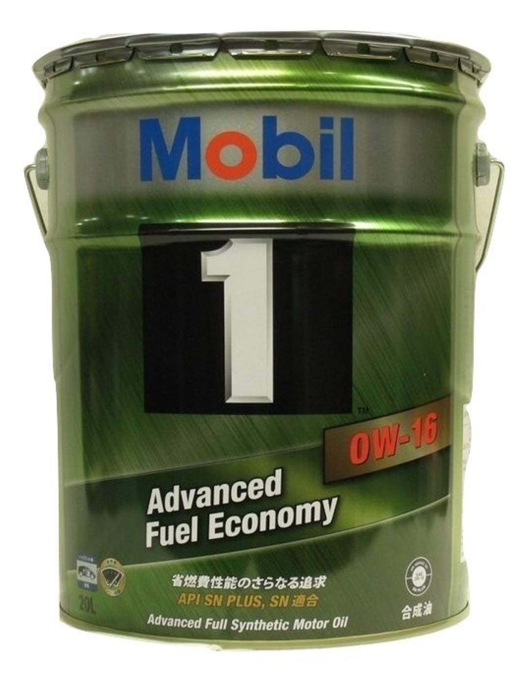 Amazon | Mobil エンジンオイル モービル1 0W-16 SN PLUS 化学