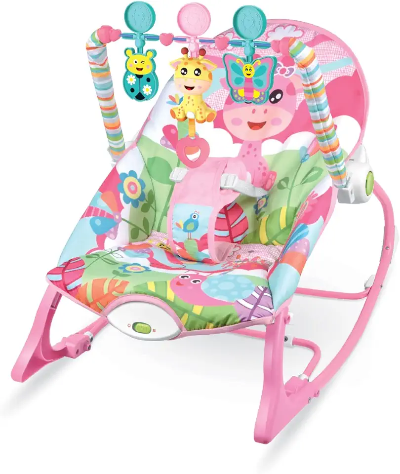Cadeira de Descanso Balanço Funtime 18kgs Unicórnio Maxibaby
