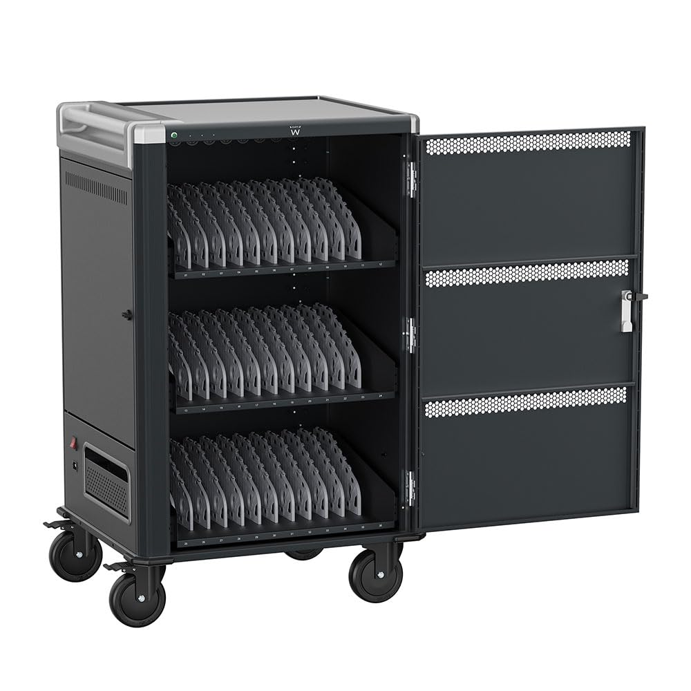 Ewent Mobile Charging and Storage Cart EW1701 for 36 Laptops/Tablets
