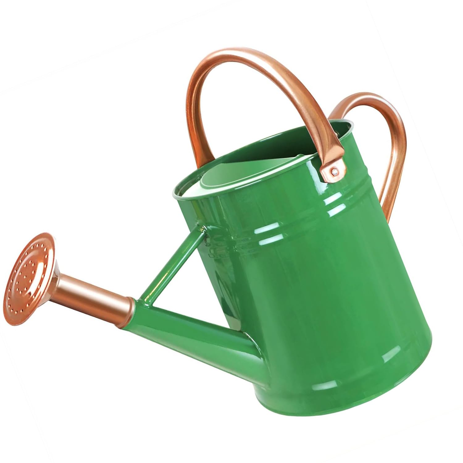 Gießkanne Metall Giesskanne Zimmerpflanzen 4l - Blumengießkanne Vintage Zink Gießkanne Garten