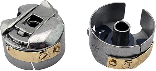 Miniatura 2 de Cutex Funda Bobbin sin cierre trasero número de pieza 52237-NBL compatible con Brother B737 Juki DDL-8700 Singer 591