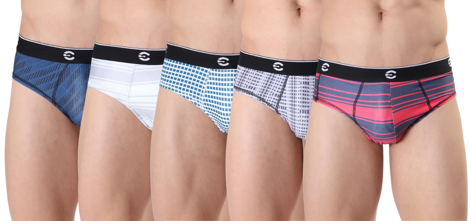 Men’s Printed Multicolor Stylish Briefs | Soft Micro Model Fabric Innerwear | Breathable Modern Fit Underwear Wardrobe Essentials-picture-52