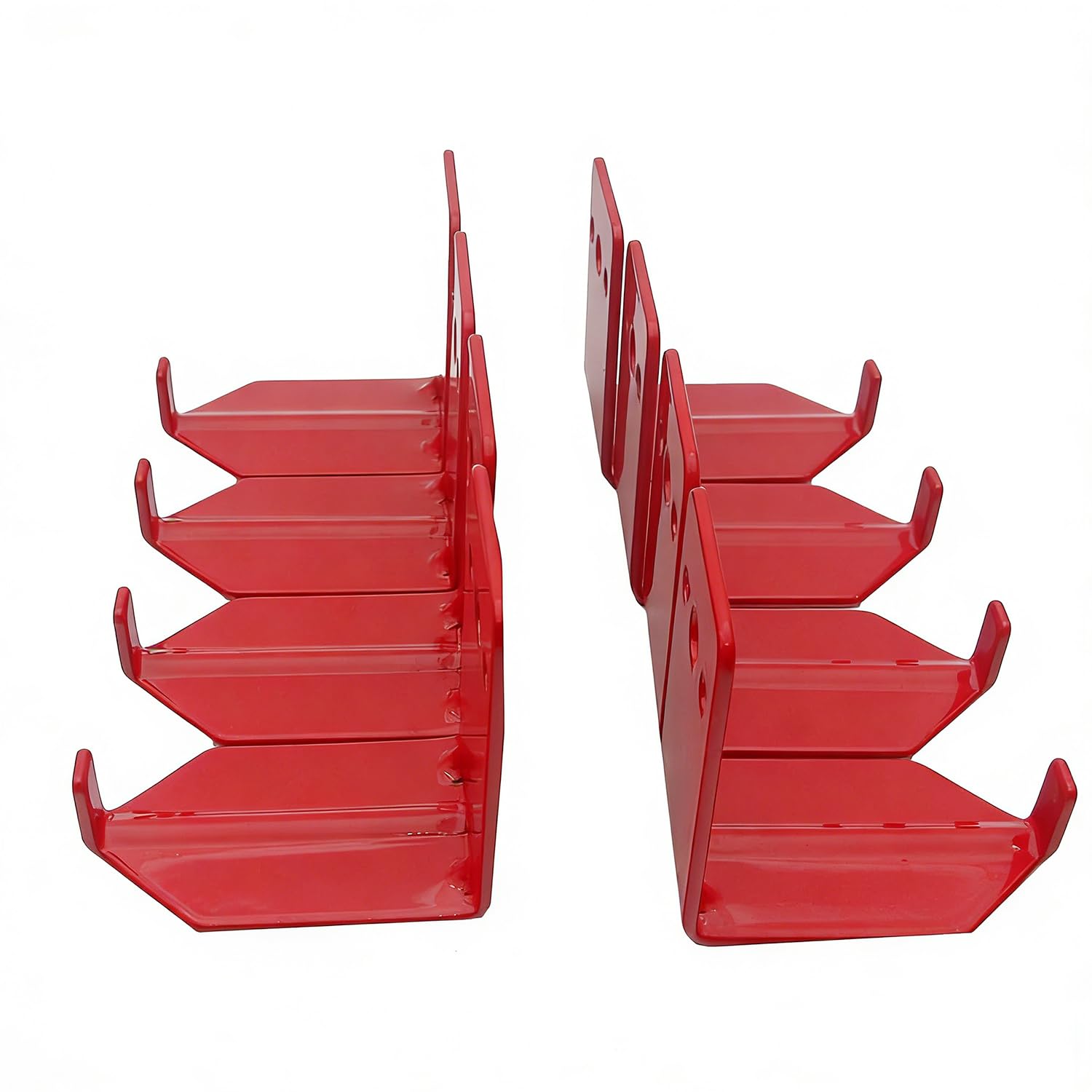 8-Pack Fire Extinguisher Mount – Heavy-Duty Iron Bracket, Holds Up To 40 Lbs, Wall Hook Hanger For Dry Chemical & Water Extinguishers