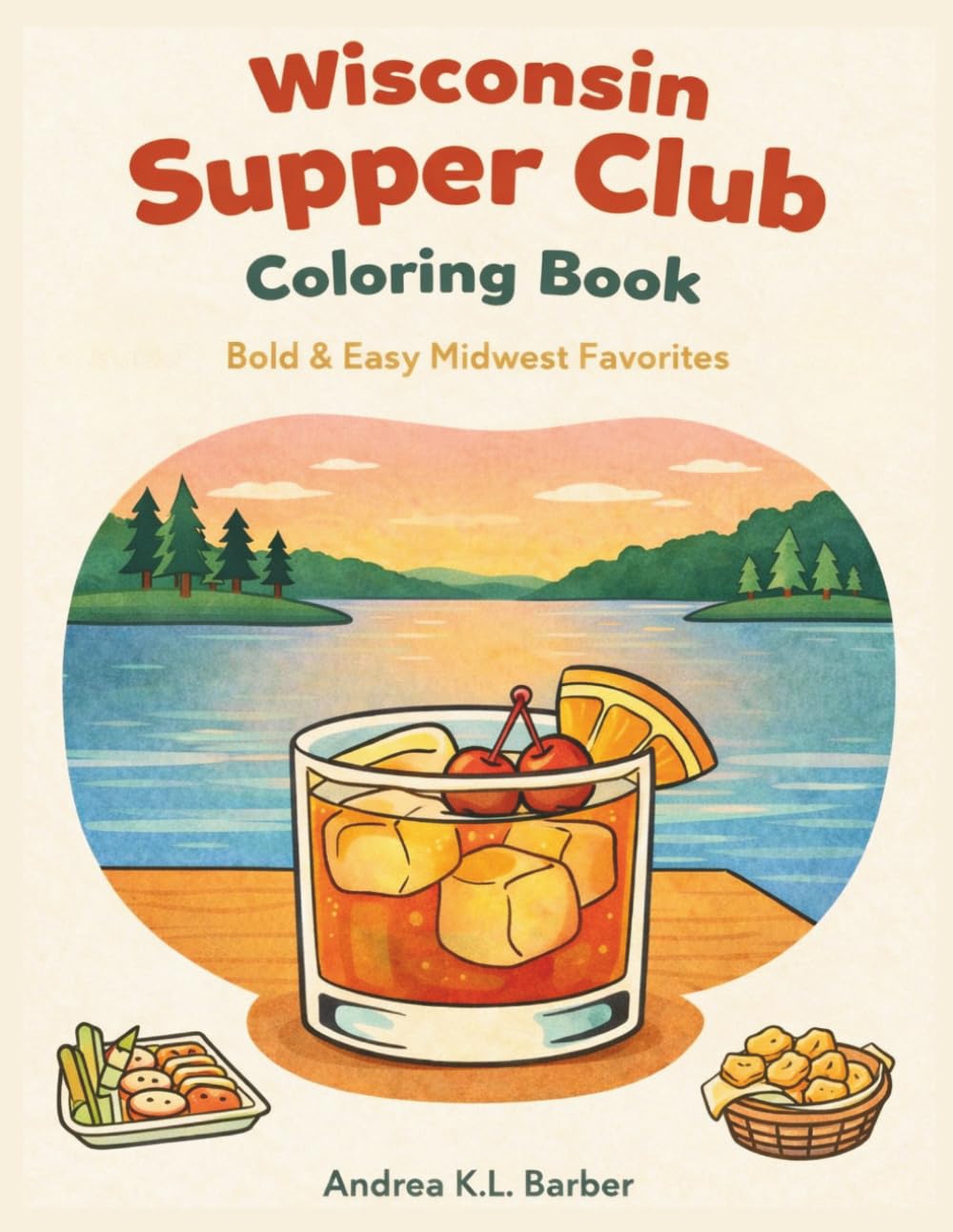 Wisconsin Supper Club Coloring Book