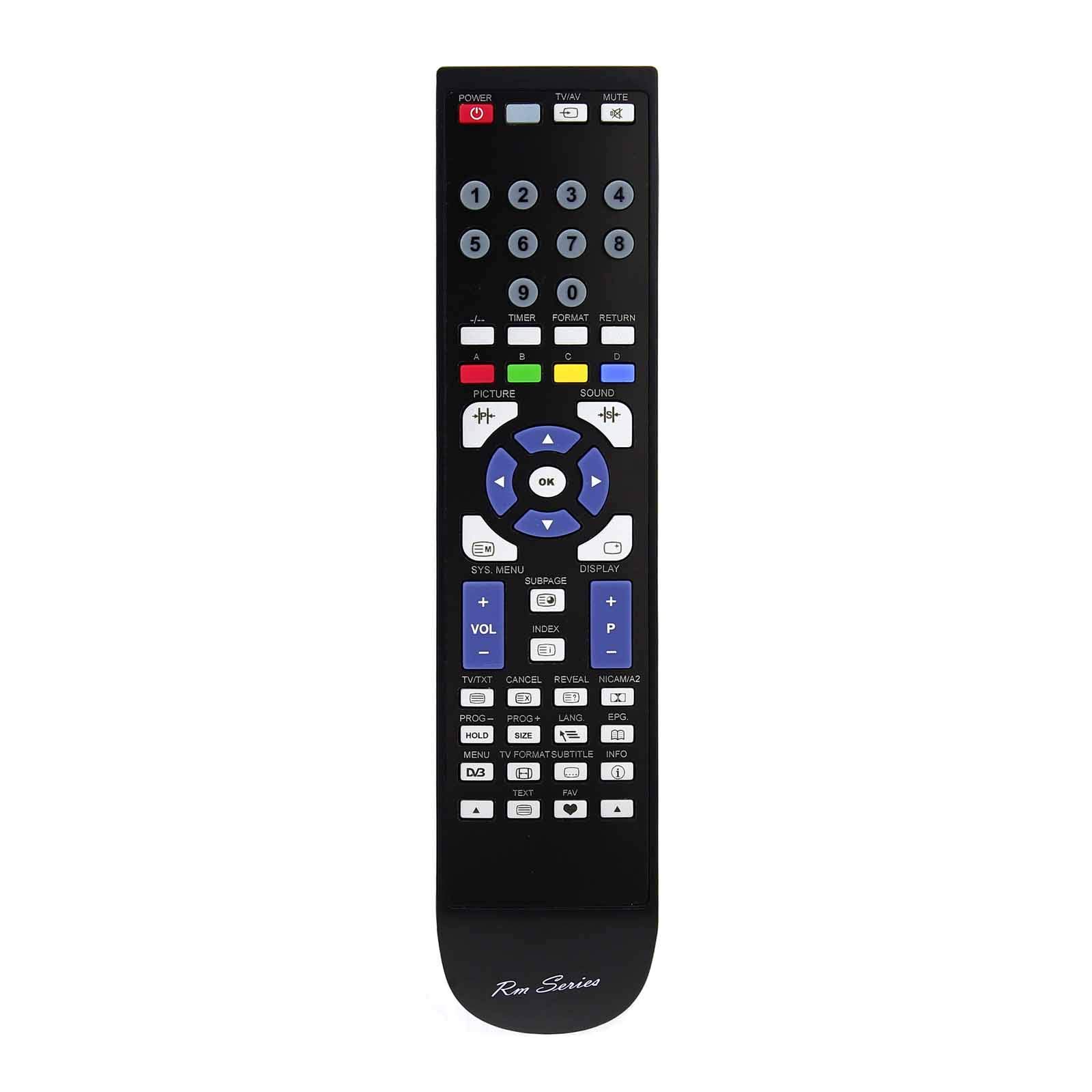 RM-SeriesReplacement Remote Control for TEVION 1920HT