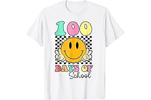 100 Days Of School Teacher Kids 100th Day Of School T-Shirt