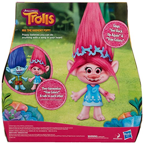 Muñeca DreamWorks Trolls Poppy Hug Time Harmony miniatura 3
