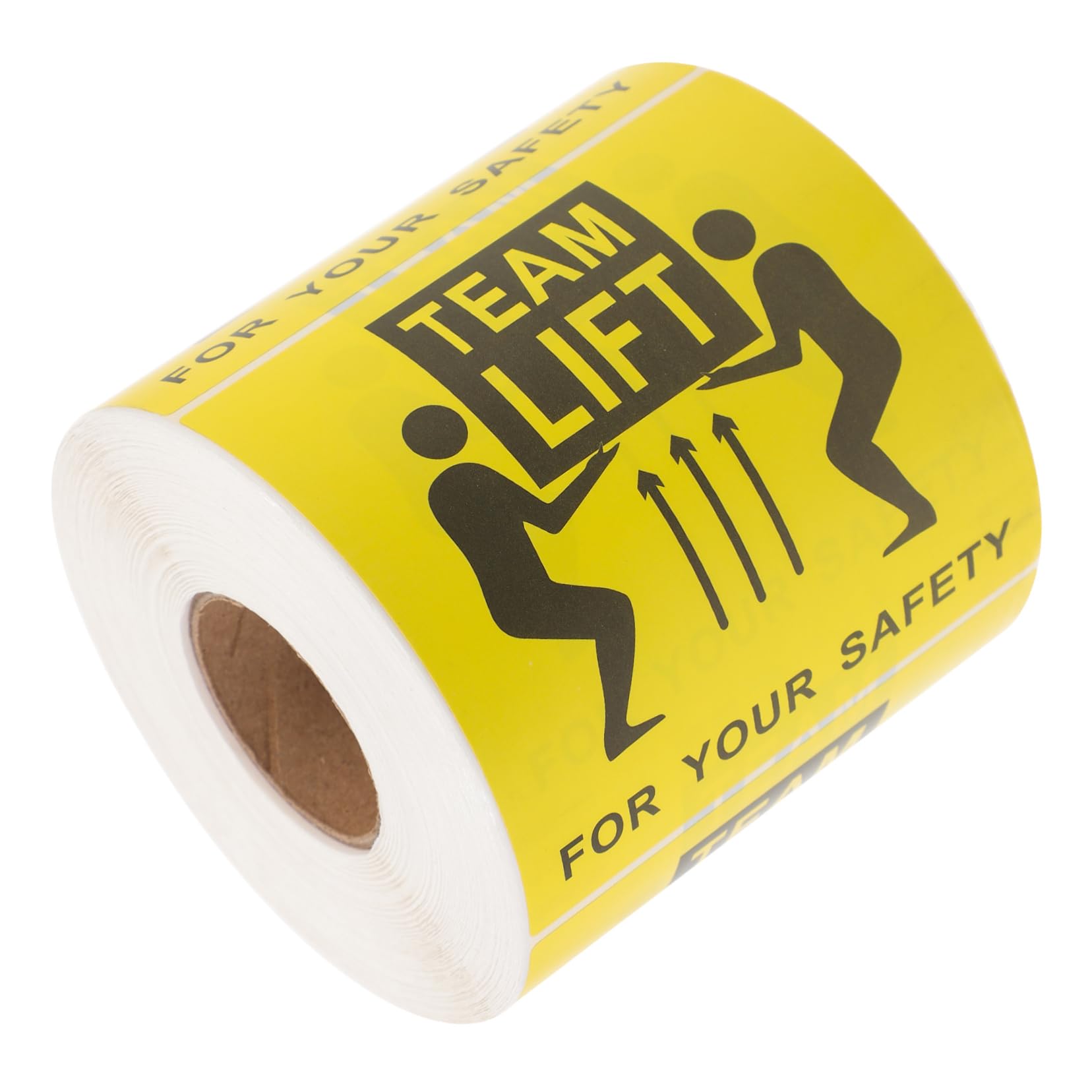 BUGUUYO 1 Roll Overweight Sticker Nail Sticker Tag Labels Caution Heavy Label Team Lift Heavy Package Label Heavy Team Lift Label Team Lift Shipping Label Elevator Label Sticker Stickers