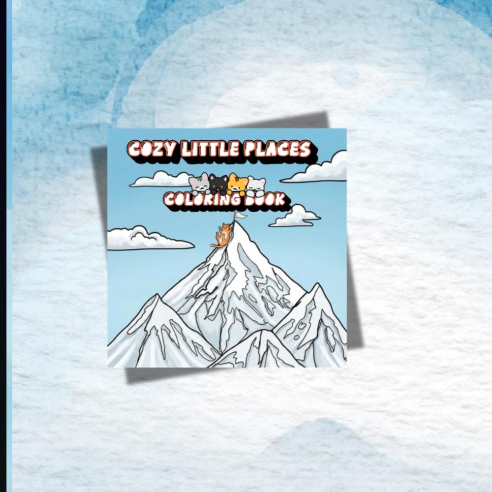 cozy little places coloring book