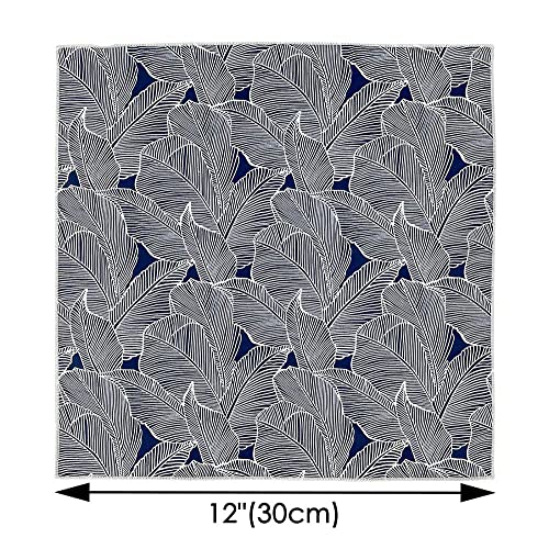 Image of Kebocis Men's Floral Pocket Square Handkerchief for Men