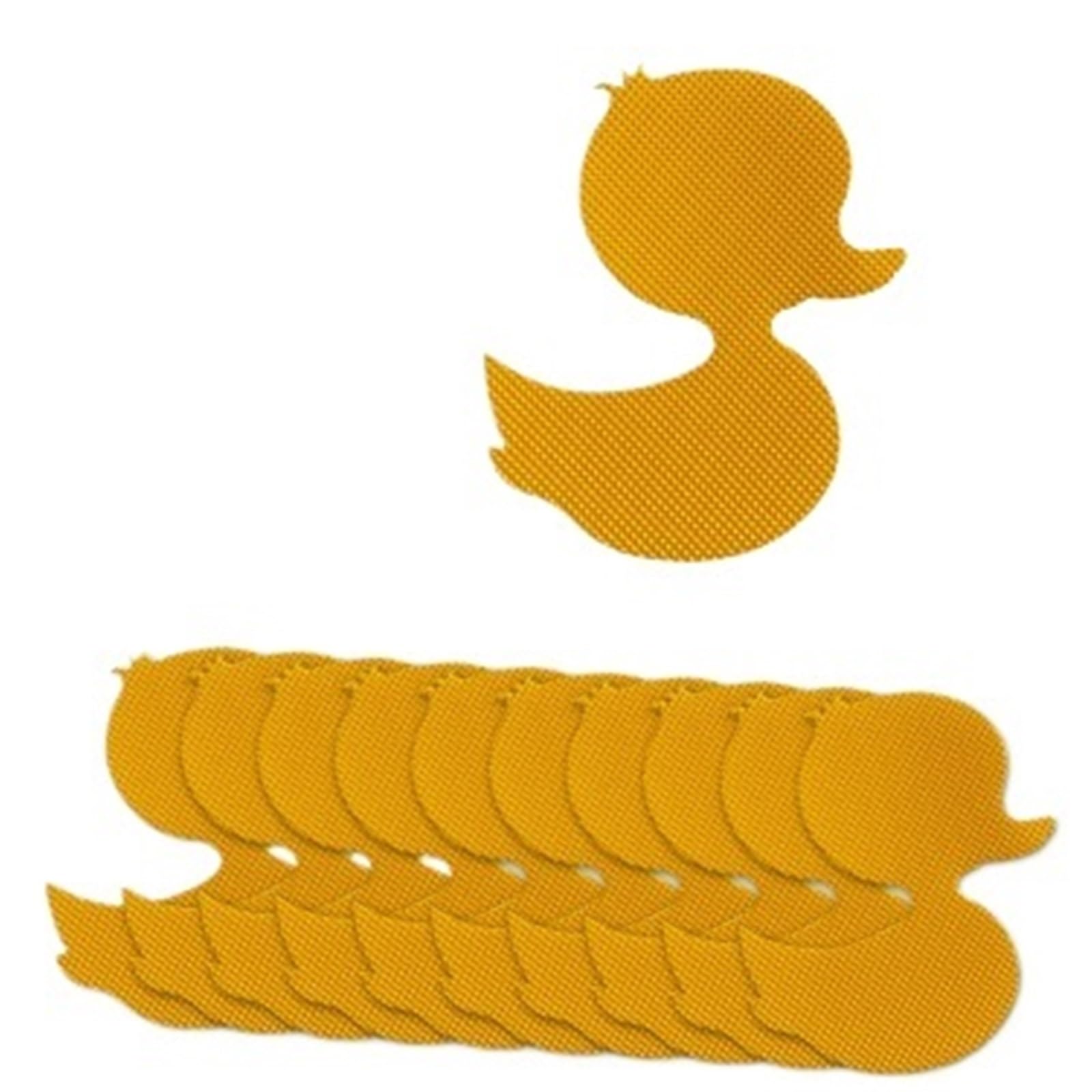 JFNKLFG Non Slip Shower Stickers 10pcs Duck Design Anti-slip Shower Tread Sticker Bathtub Non-slip Tape For Children's Floor Stairs Steps Bathroom