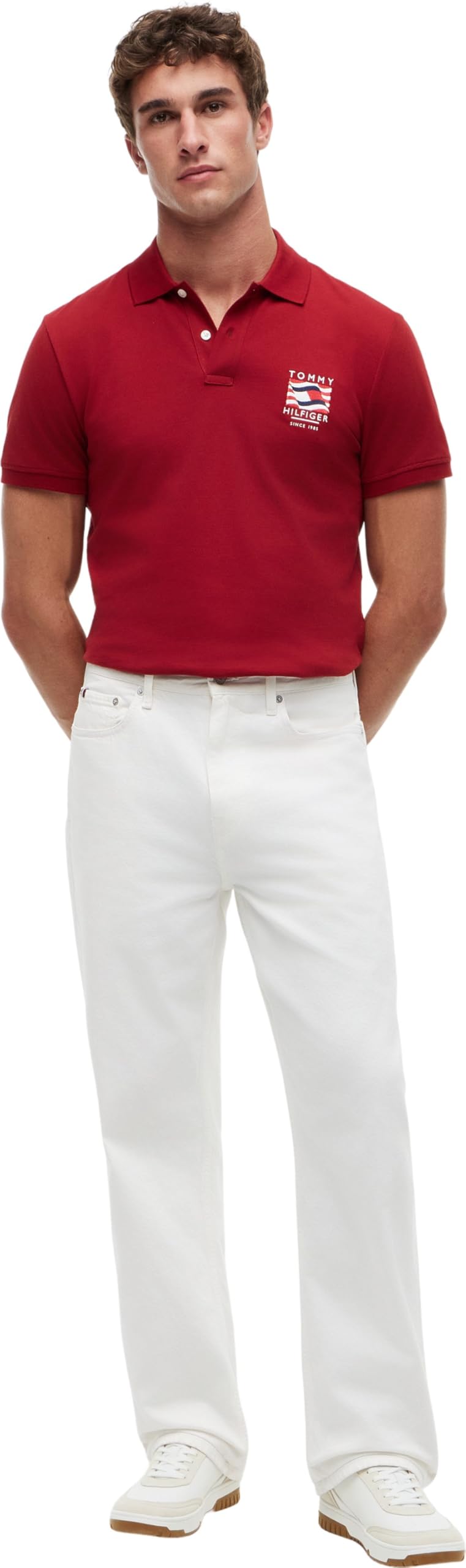 Tommy Hilfiger TH Basket Core Leather Suede Mix Fm0fm05881, Parte Superior Baja Hombre