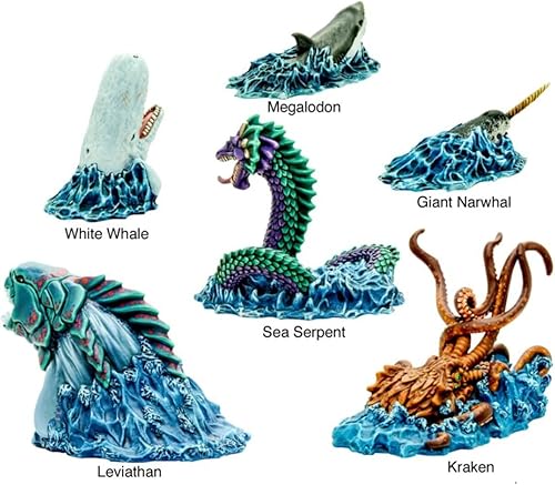 Miniatura 3 de Black Seas The Age of Sail Terrors of the Deep para Black Seas Table Top Ship Combat Battle War Game 792411005