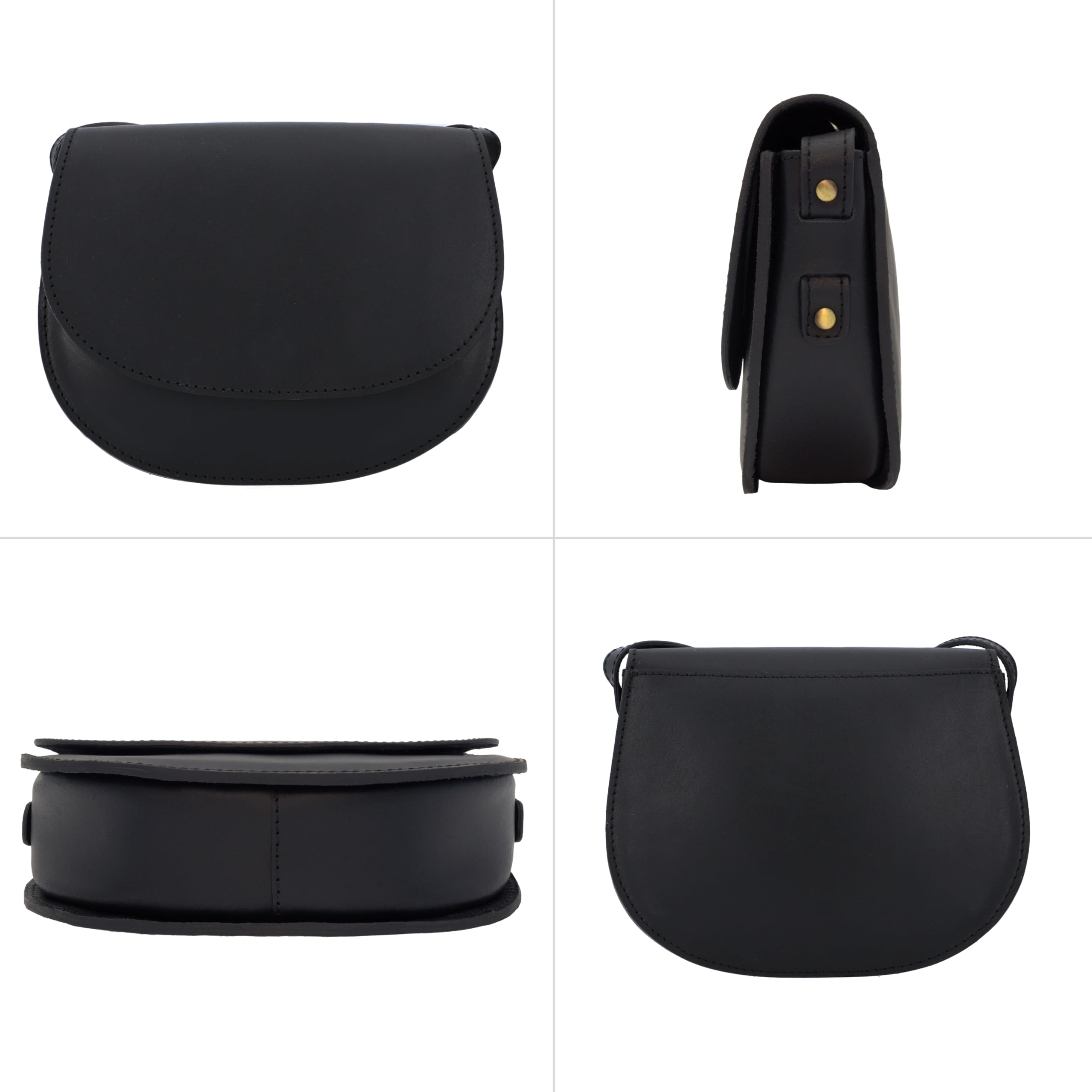 Gusti Elenor - Bolso bandolera de piel para mujer
