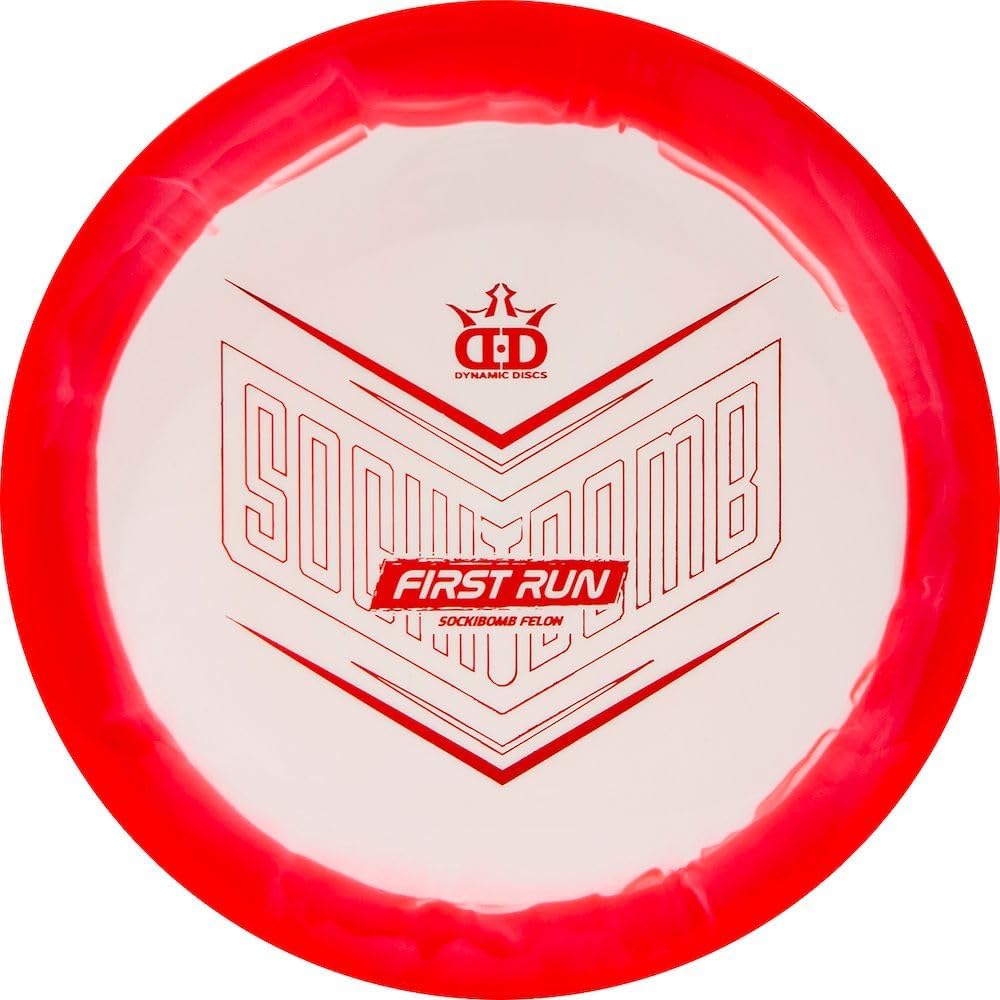 Dynamic Discs Limited Edition First Run Ricky Wysocki Supreme Orbit Sockibomb Felon Fairway Driver Golf Disc, 173-176g