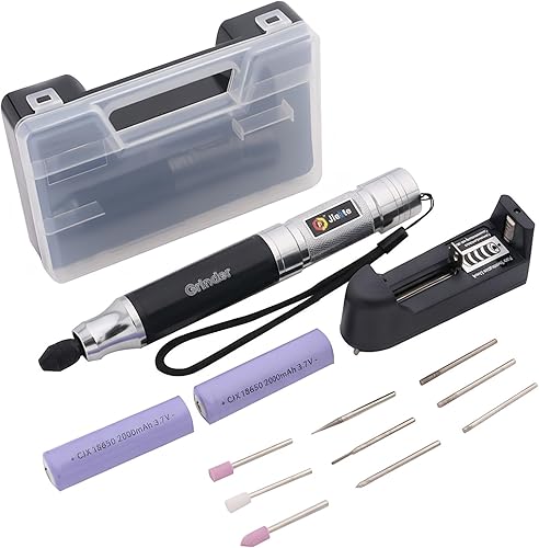 Miniatura 2 de Pluma de grabado, grabador eléctrico, recargable, inalámbrico, kit de herramientas rotativas para bricolaje, para joyería de metal, madera, grabado,